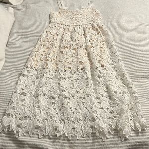 Beautiful never worn white girls dress